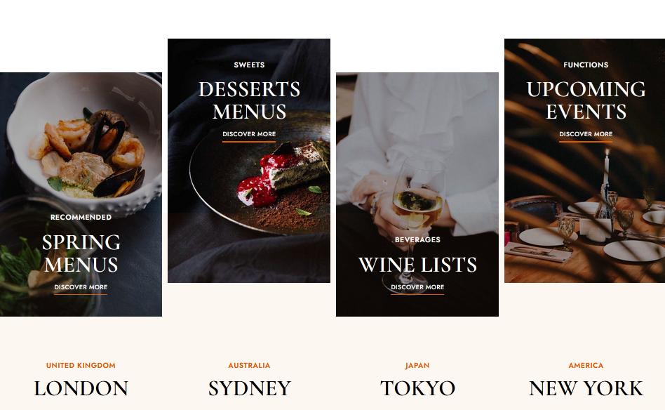 Restaurant Website Design