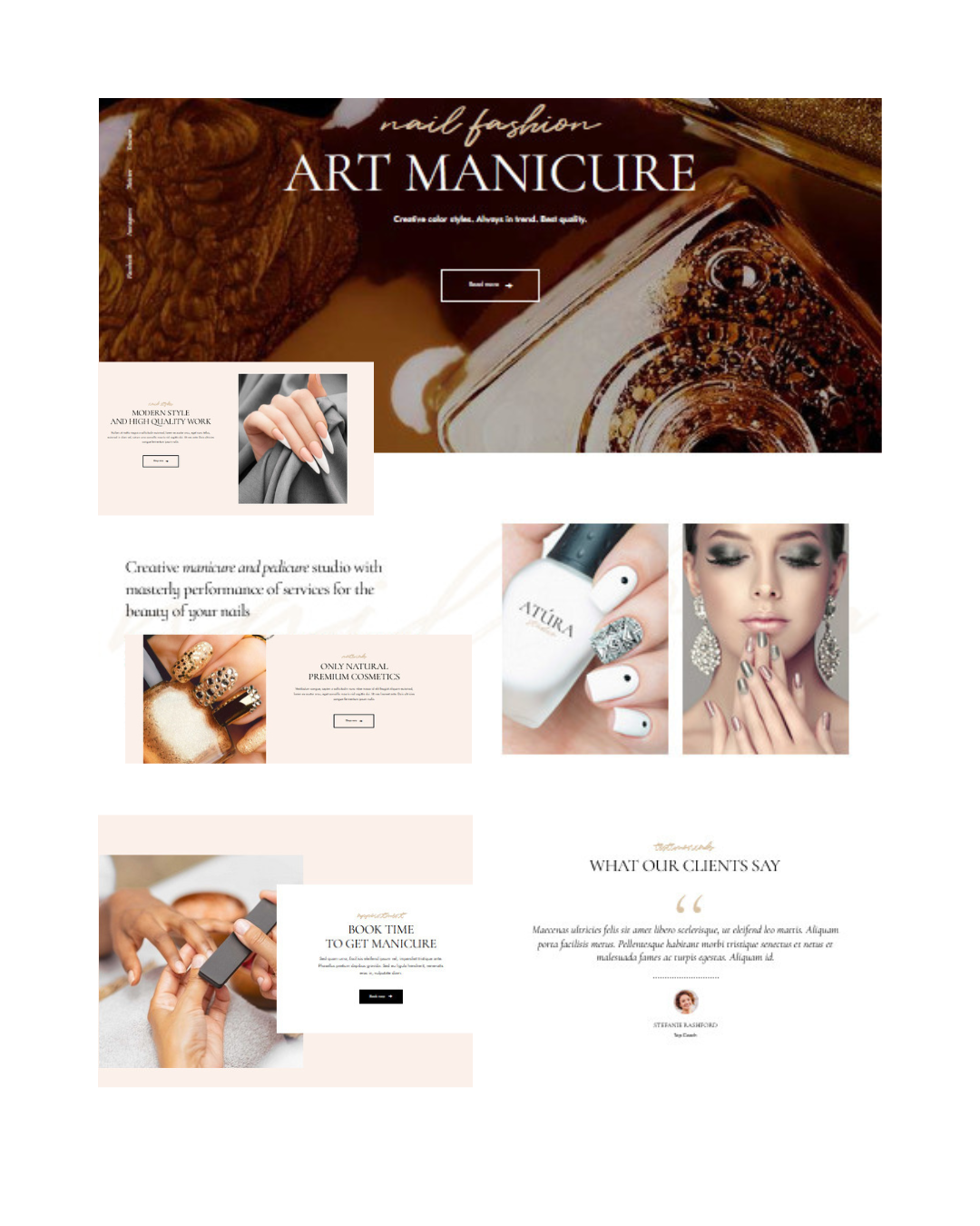 Nail & Beauty Salon Project